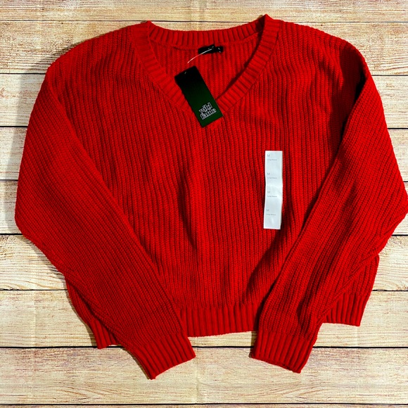 wild fable Sweaters - V-Neck Sweater -M